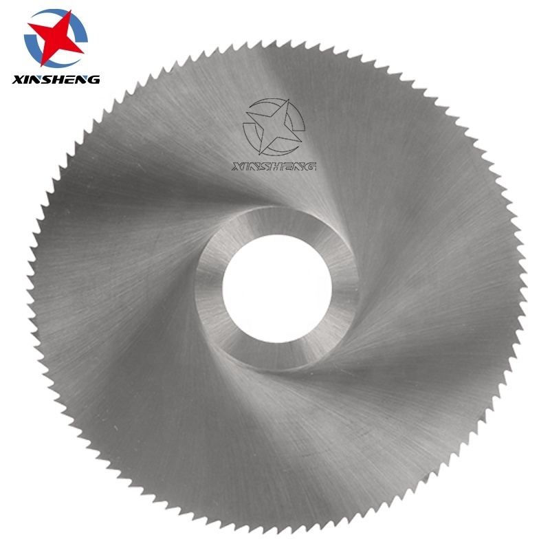 6 Inch HSS Toothed Side Chip Slitting Saw Blade Cutting Cutter Disc Wheel Tool