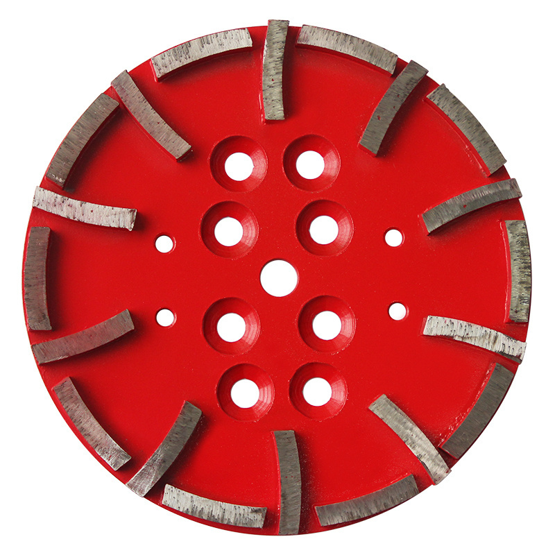 9inch 230mm Blastrac Disk Diamond Metal bond Grinding Disc Wheel Barrow Grinder Abrasive Plate For concrete