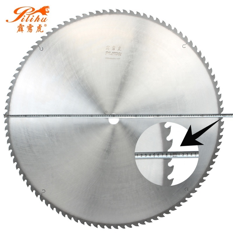 Pilihu 600mm Big Size Tct Circular Saw Blade For Sawmill Wood Fast Cutting