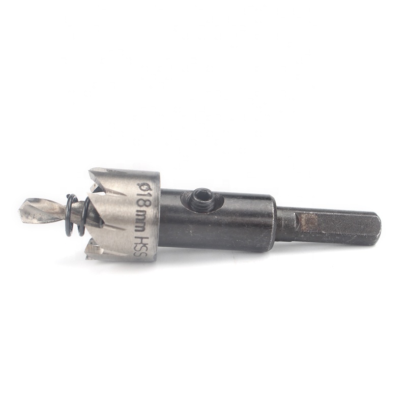 Durable 18mm Stainless Steel Hole Cutter Drill Bit HSS Hole Saw Drill Bit For Electric Drill