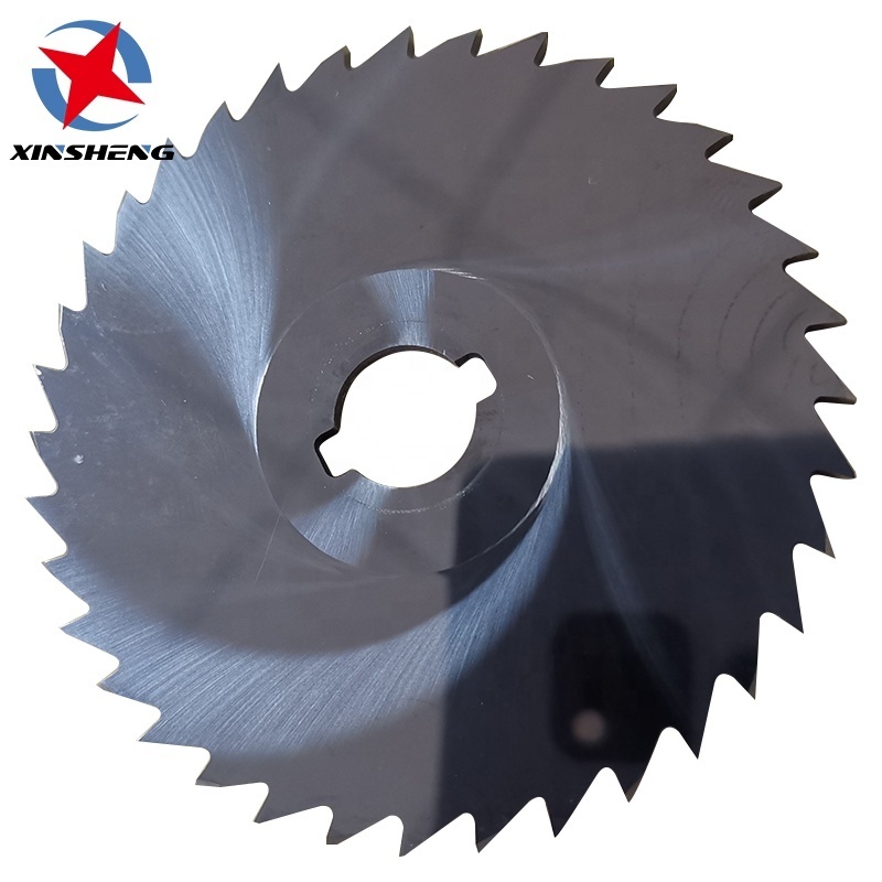 6 Inch HSS Toothed Side Chip Slitting Saw Blade Cutting Cutter Disc Wheel Tool