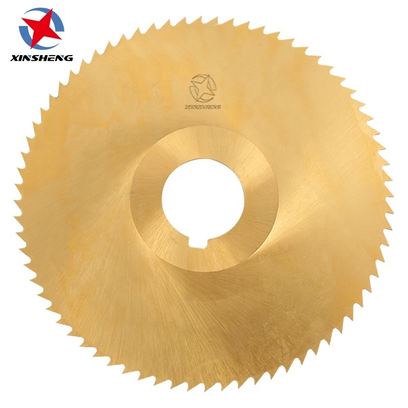 6 Inch HSS Toothed Side Chip Slitting Saw Blade Cutting Cutter Disc Wheel Tool