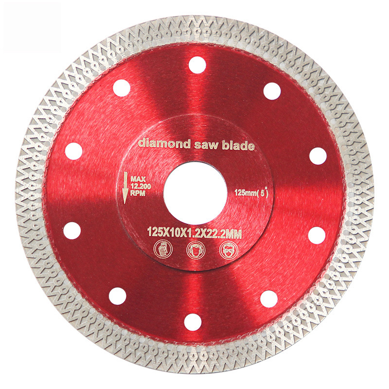 115mm Hot Pressed Super thin Turbo Diamond Saw Blade Ceramic Tile Granite Cutting Disc