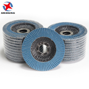 4.5inch 115mm Silicon carbide abrasive tools mesh cover flexible flap disc grinding wheel