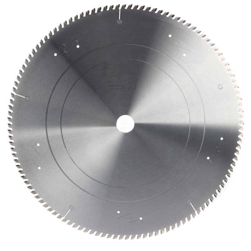 Premium Grade 455*4.0/3.2*25.4*140T Aluminum Alloy Saw Blades For Smooth Cutting Cooper Material And Aluminum Blocks