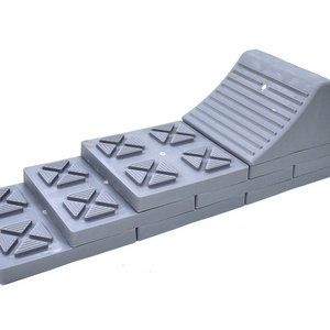 Durable Customized Wheel Chock Plastic Tire Prevention Car Tire Saver Ramps