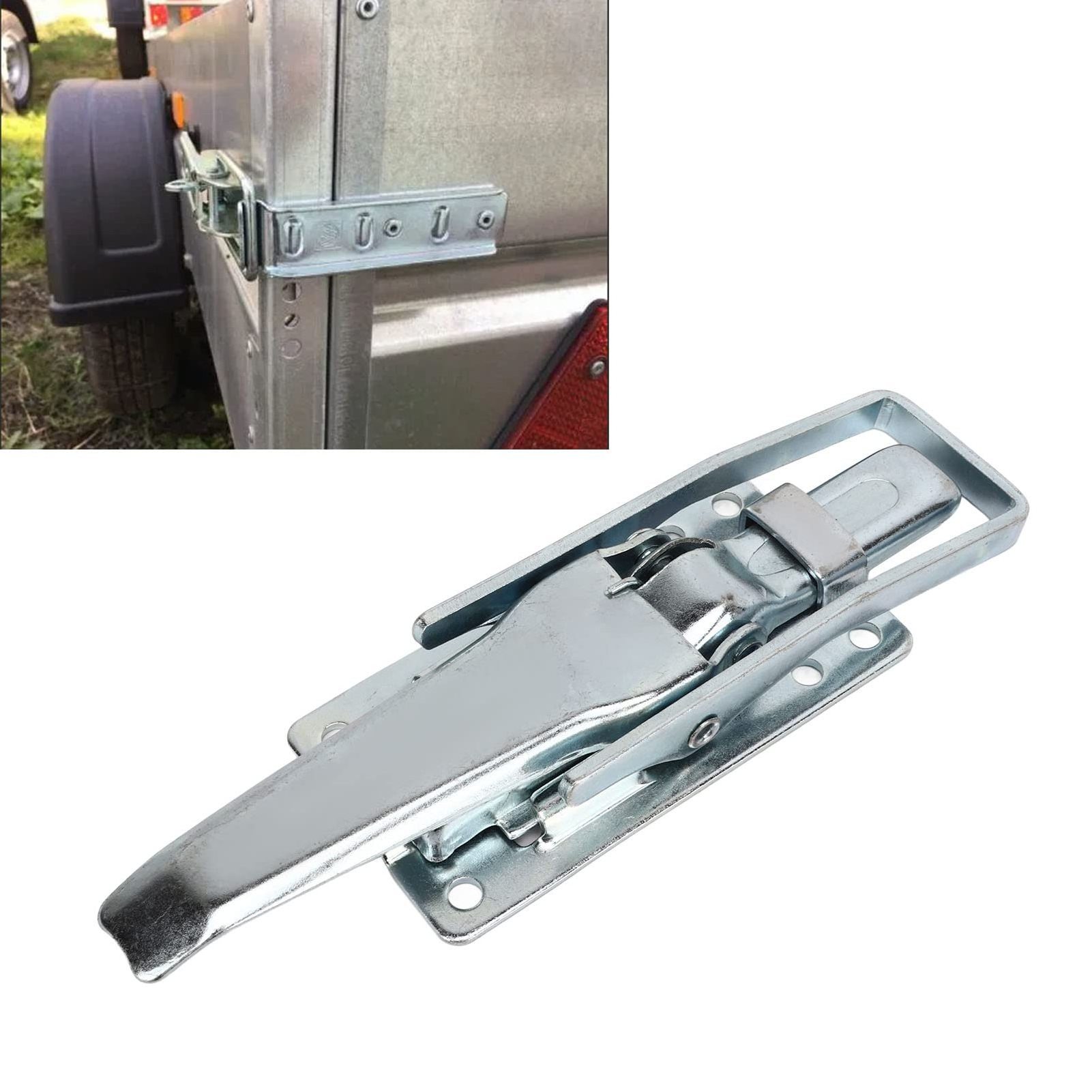 Mounting Plate Truck Door Trailer Lock Adjustable Toggle Latch Clamp