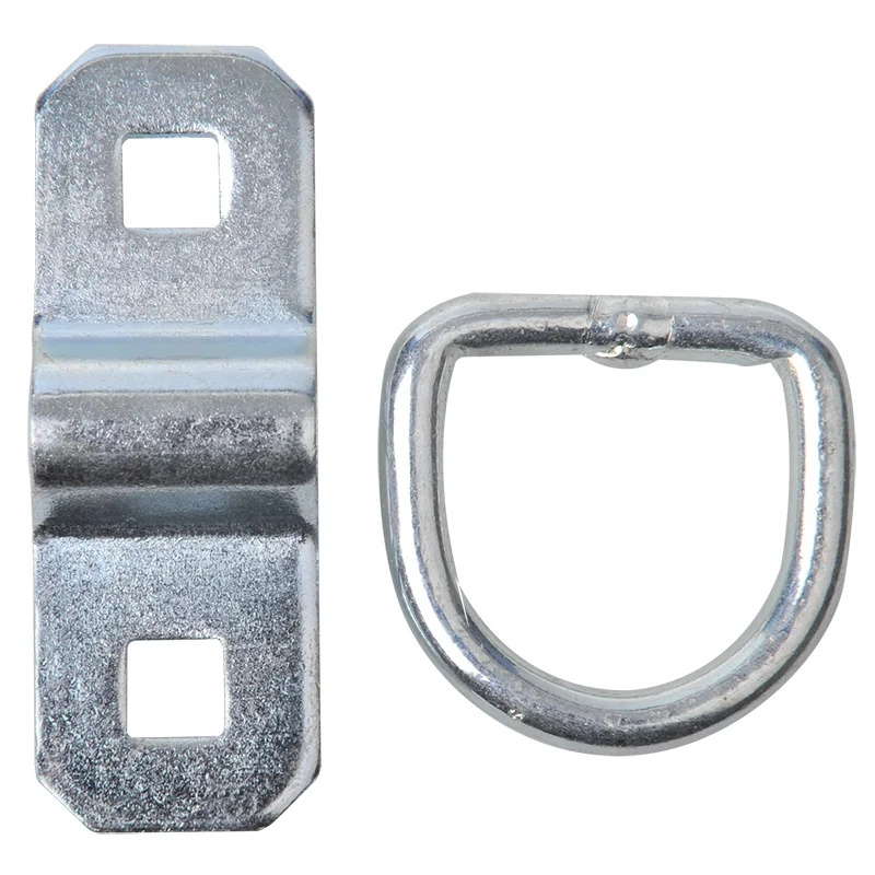 Stainless steel d-ring tie downs d rings anchor lashing ring for loads on case truck cargo trailers rv boats