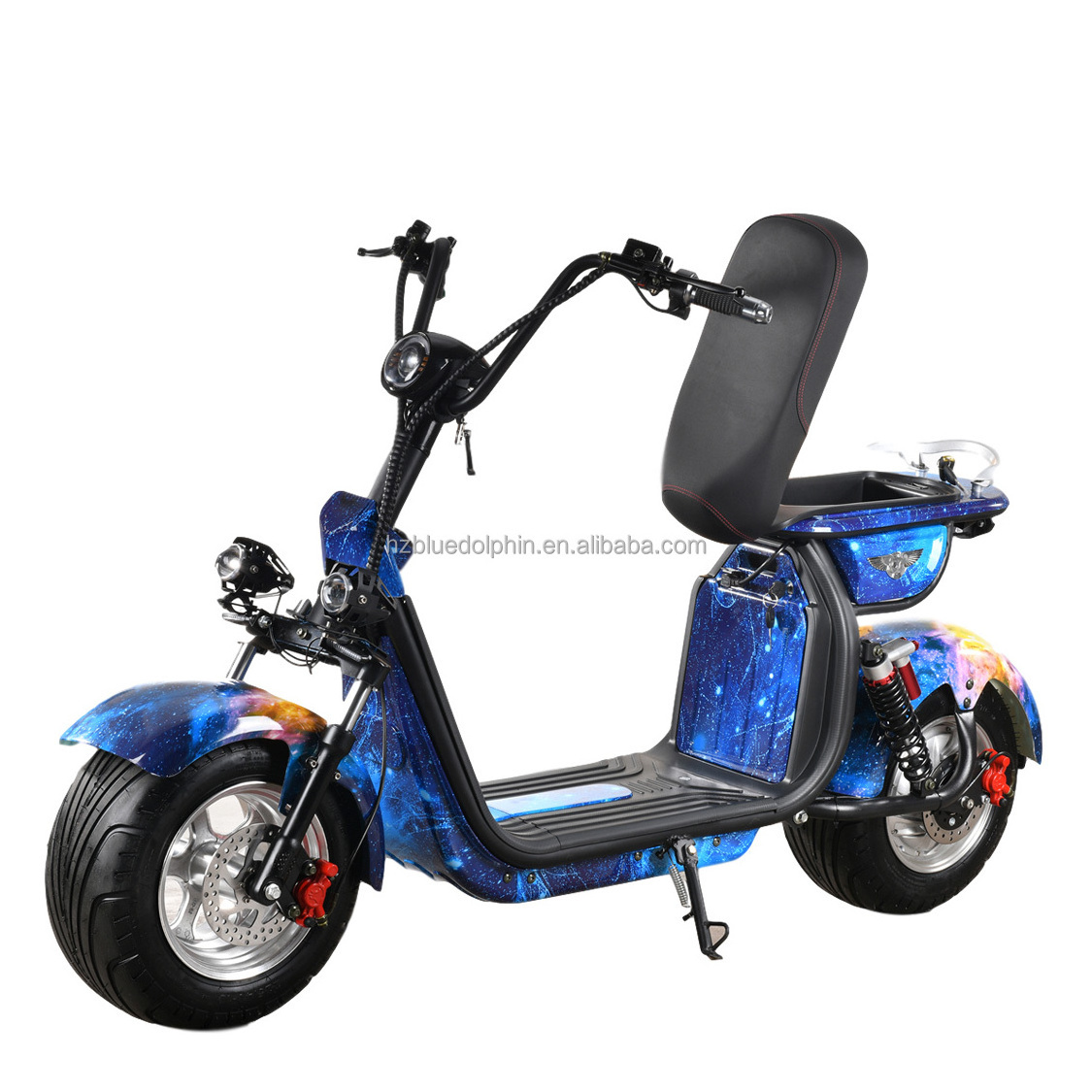 1500W motor Citycoco Scooter Electric Scooter with CE  Storage Box Scooter