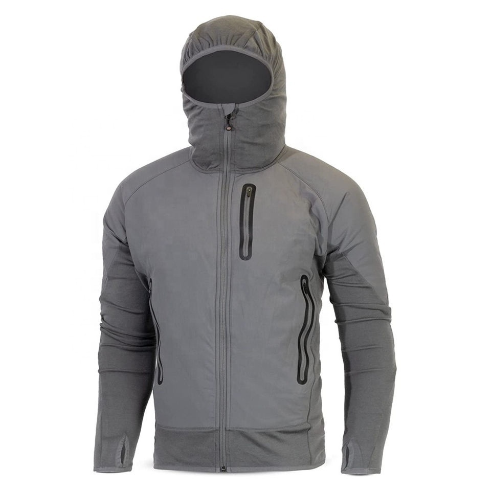 Custom Design Waterproof Sport Polyester Fleece Ski Windbreaker Rain Tactical Winter Outdoor Softshell Hunting Jacket