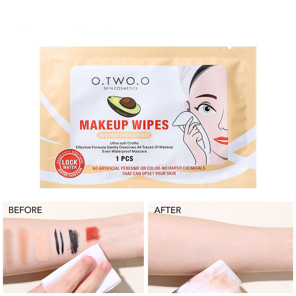 Disposable Cosmetic Female Facial Wipes Makeup Removal Wipes Tissue Wet Wipes For Skin Cleansing