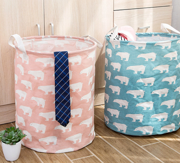 High Quality Waterproof Portable Folding Collapsible Bathroom Bag Dirty Clothes Storage Laundry Basket Organizer