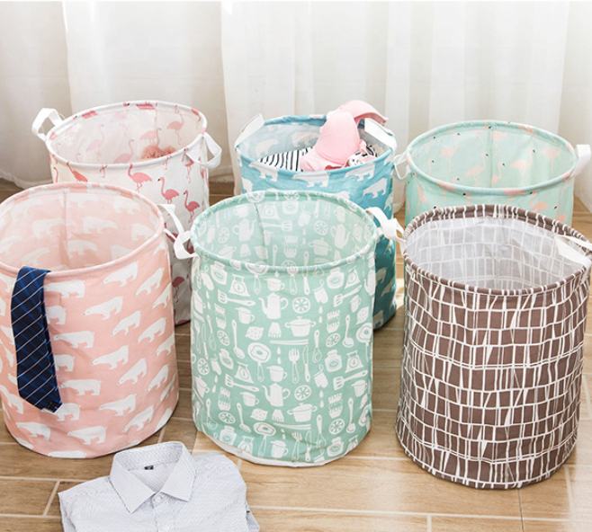 High Quality Waterproof Portable Folding Collapsible Bathroom Bag Dirty Clothes Storage Laundry Basket Organizer