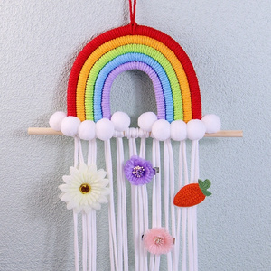 Rainbow Hairpin Accessories Storage Nordic Ornaments Art Kids Room Decor