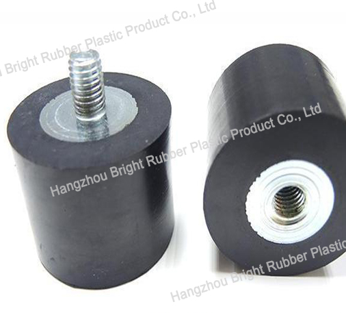 Anti-Vibration Mounting Mounts Support Vibration Isolator Rubber Feet Pad M6 M8 NR rubber silence damping block