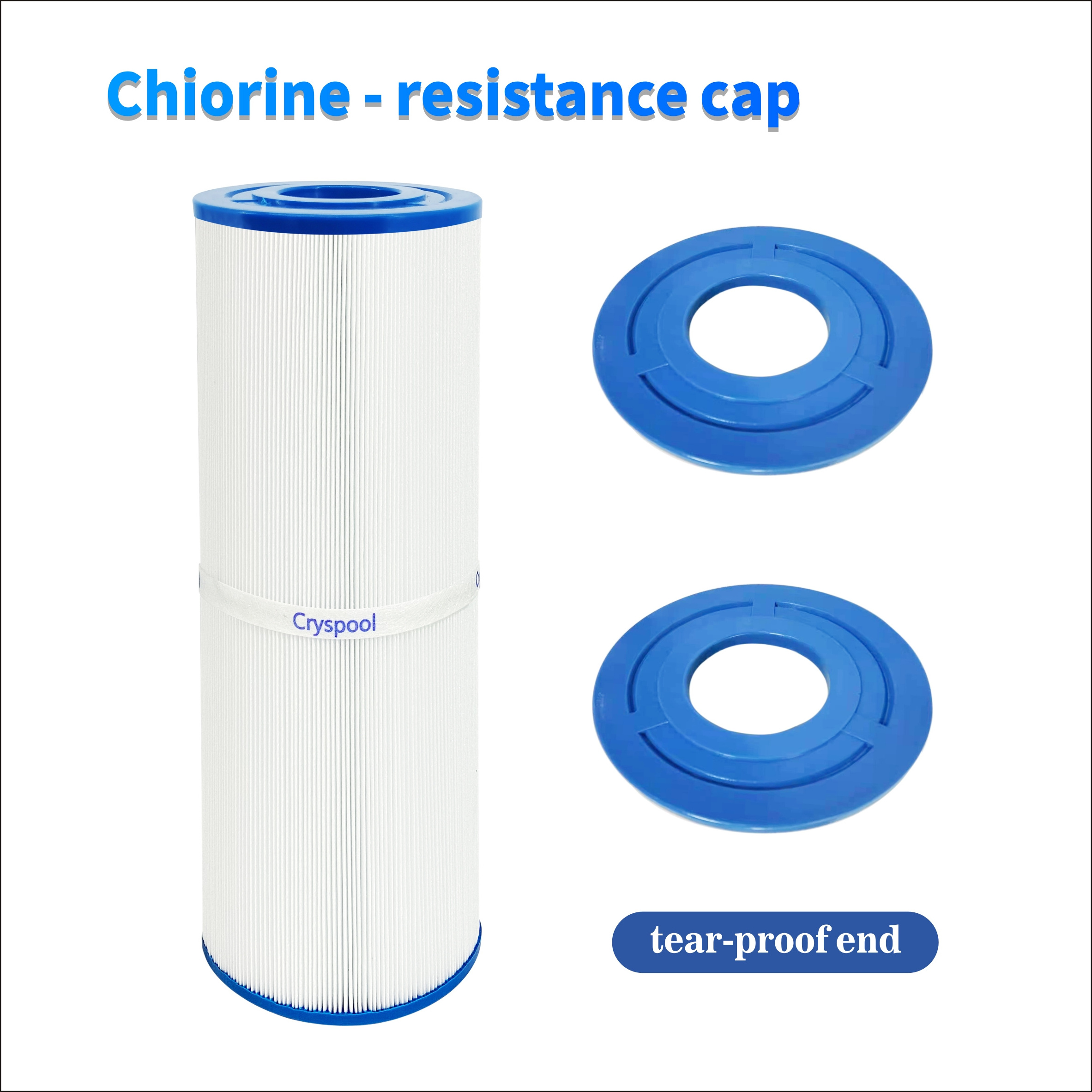 Cryspool CP-04075 Replacement Reemay Unicel C-4950 Pleatco PRB50IN Filbur FC-2390 hayward swimming pool cartridge filter