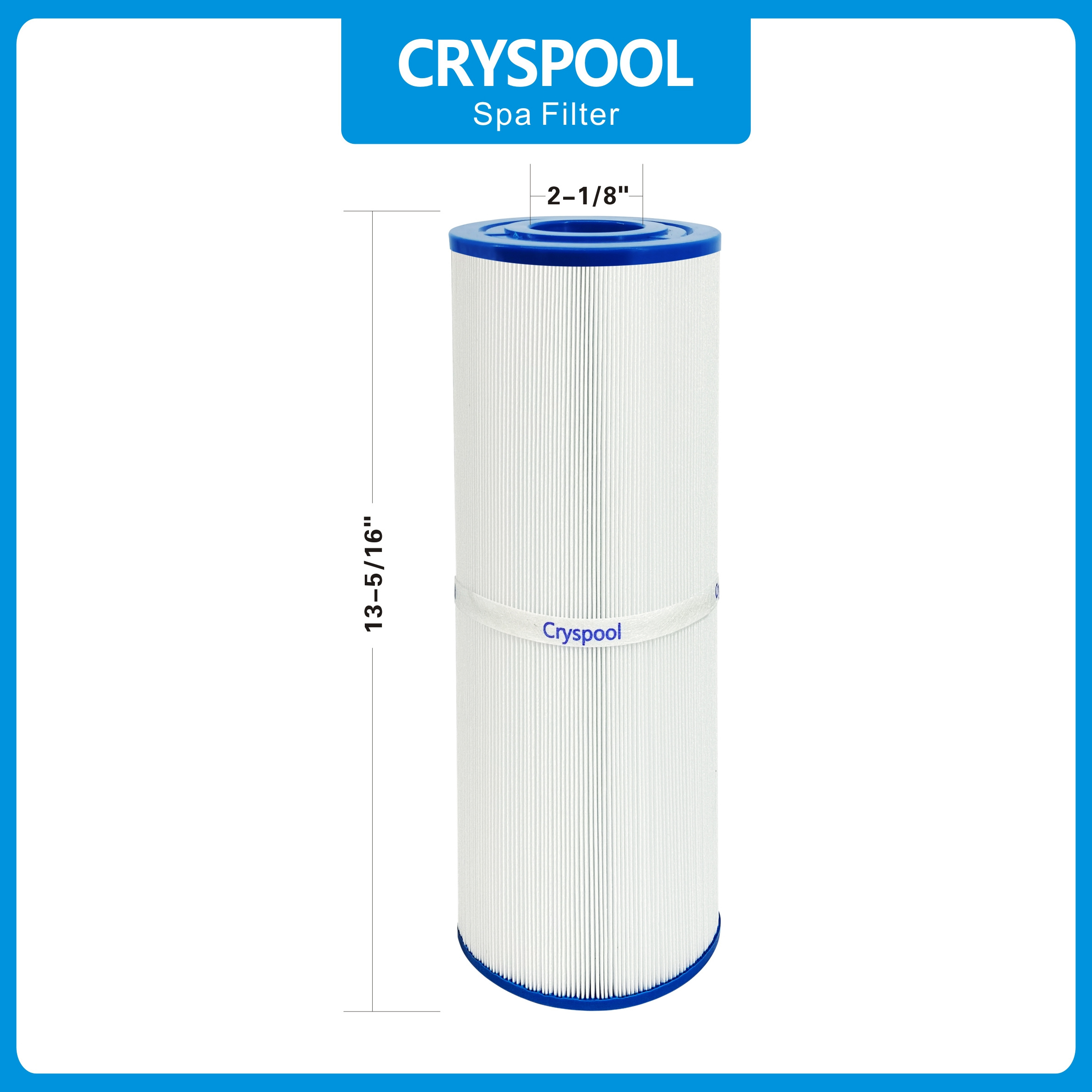 Cryspool CP-04075 Replacement Reemay Unicel C-4950 Pleatco PRB50IN Filbur FC-2390 hayward swimming pool cartridge filter