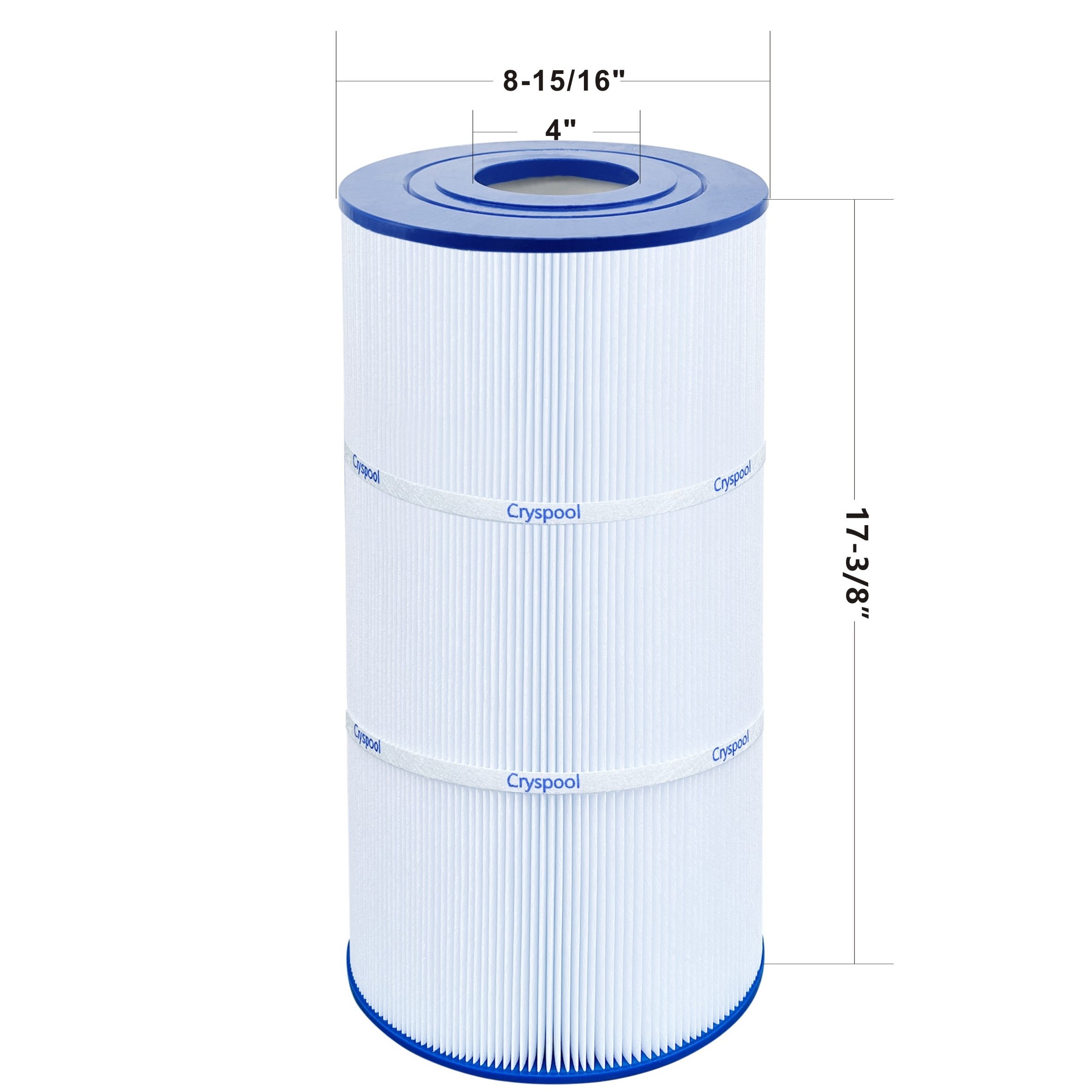 Pool Filter Compatible with ,Unicel C-8411,FC-1255, Hayward CX760RE,C751,Pro Clean 75, PA76,75 sq.1 Pack