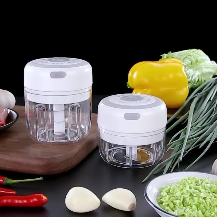 Household Multi-functional Wireless Electric Garlic Machine Portable Baby Food Machine Electric Garlic Crusher