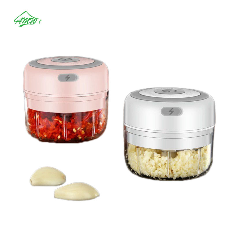 Household Multi-functional Wireless Electric Garlic Machine Portable Baby Food Machine Electric Garlic Crusher