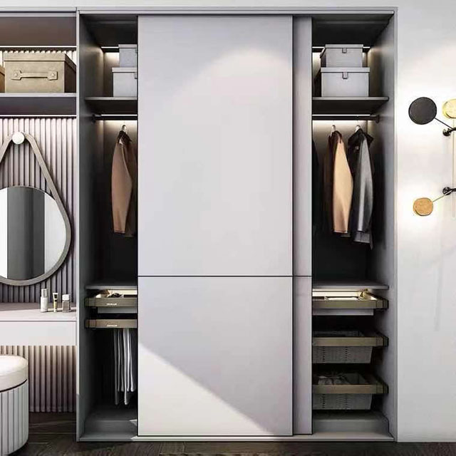 HZ Storage closet Factory Supply Modern  style Simple design   Mini Bedroom Professional Wardrobes