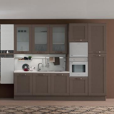 Ash Solid Wood Kitchen Pantry Cupboards Interior Design White Customized Modular Kitchen Cabinets Modern