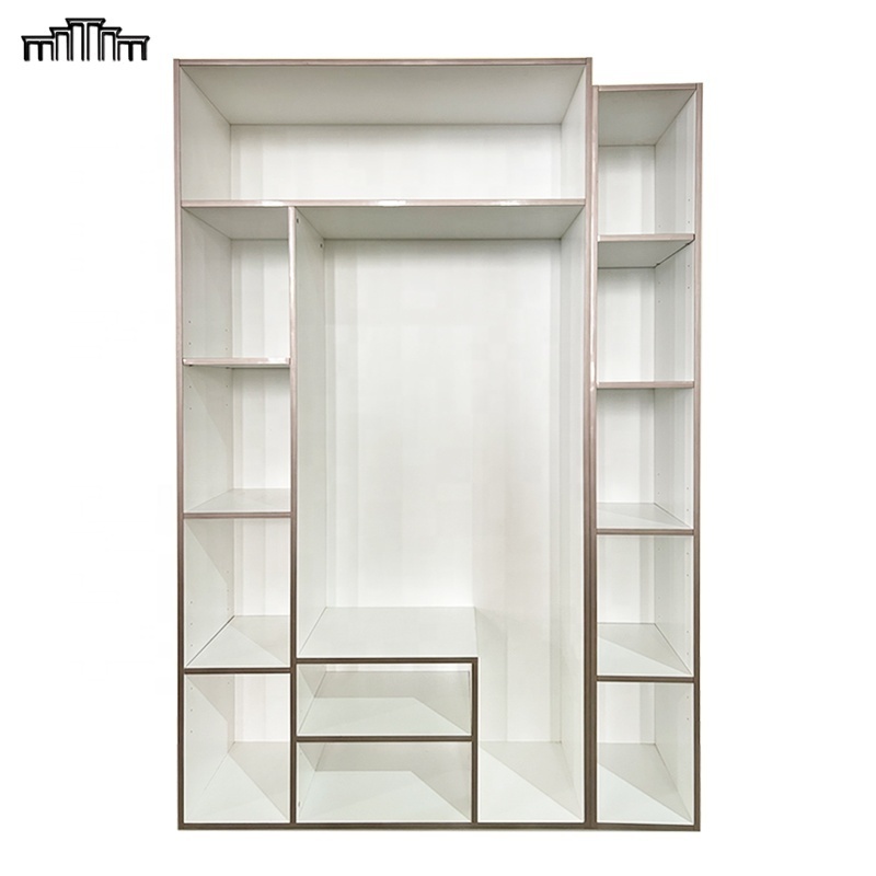 RTA Acrylic Edge Banding Splint Plywood Multilayer Solid Board White Melamine Board Wardrobe Closet Storage Cabinets For Project