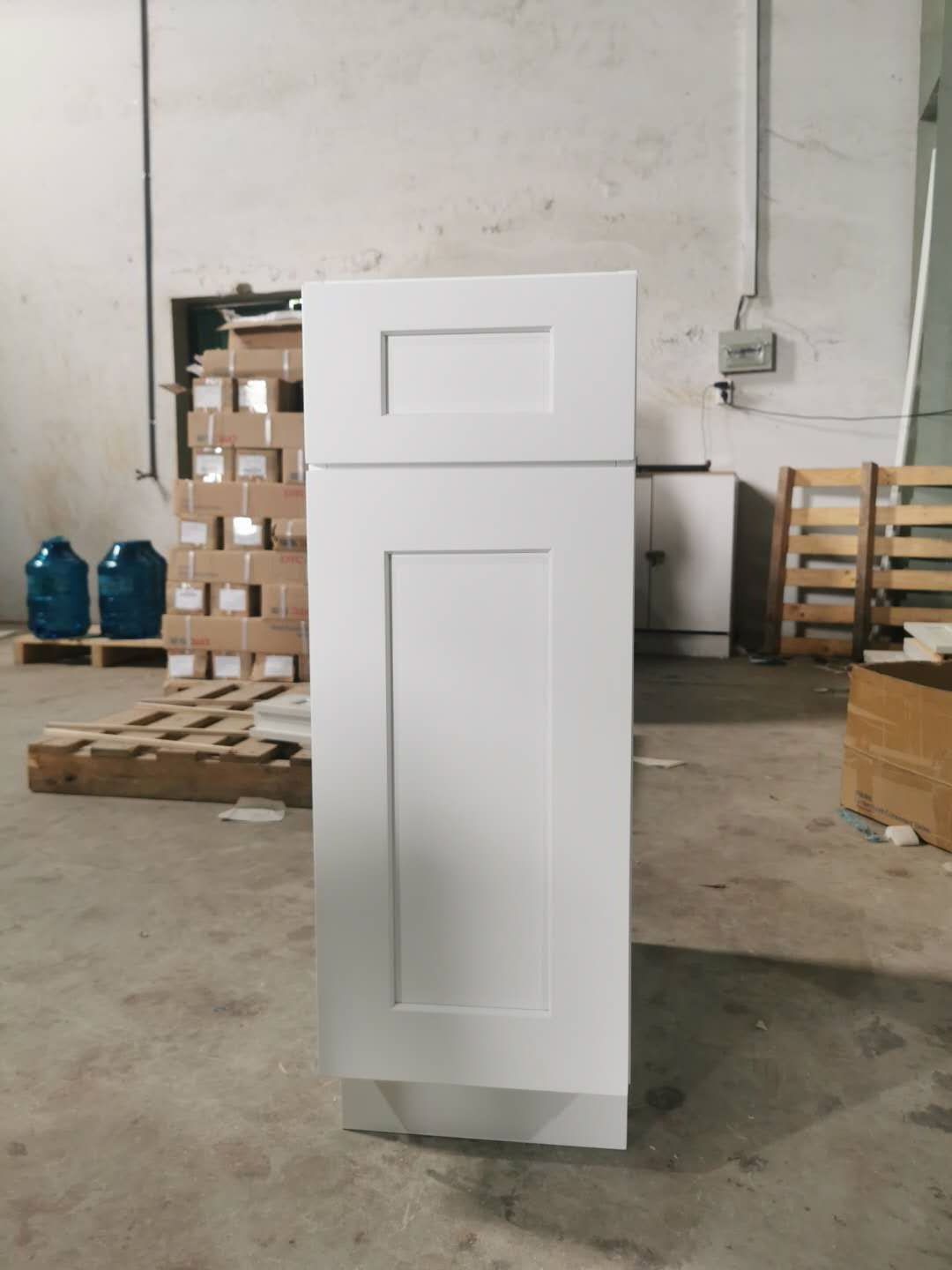 Foshan Furniture Cheap Ready Made American Kitchen Cabinets Wooden