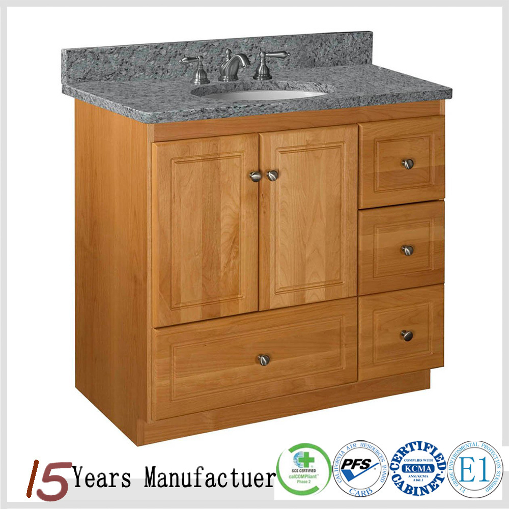 Inexpensive 45 Inch Commercial Double Sink Bathroom Vanity