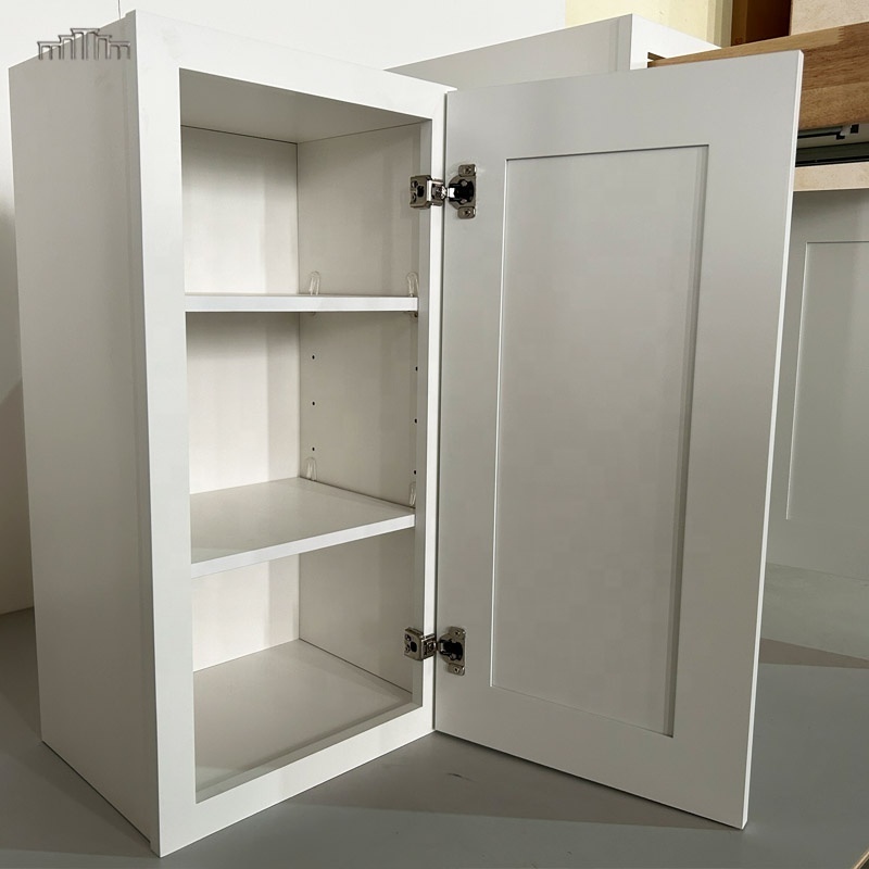 America Frame & Frameless & Inset Modern Modular Birch Solid Wood RTA Shaker Kitchen Cabinet Design Factory