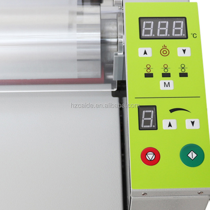 Desktop Single Double Sides 375 mm Hot Roll Laminator