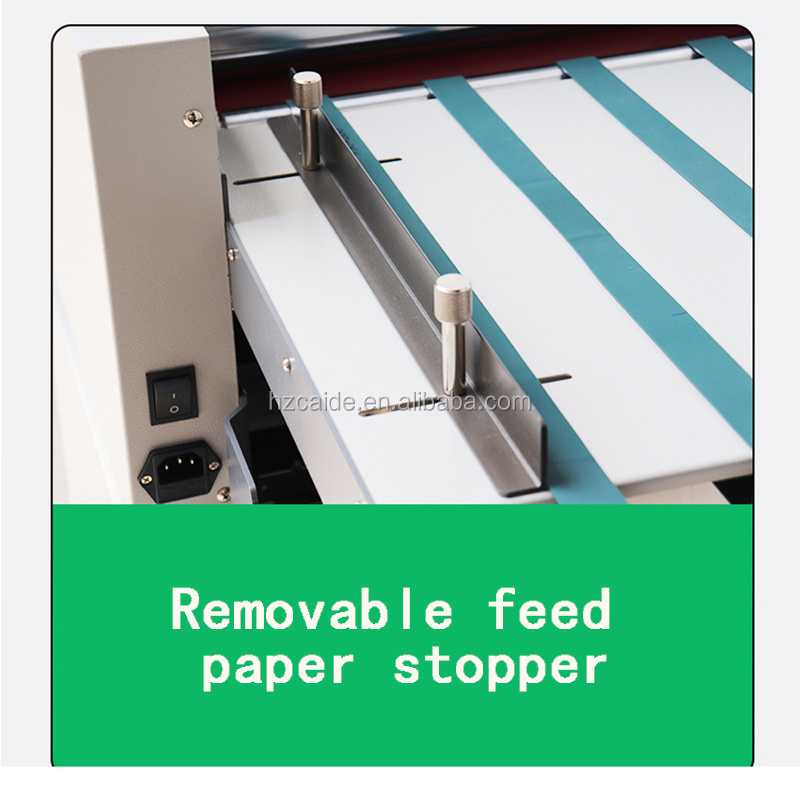 Desktop Single Double Sides 375 mm Hot Roll Laminator