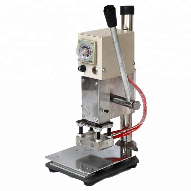 S851 ) Small manual stamping Marking Machine paper Leather PVC Printer branding machine(Stamping Area 100*130mm)