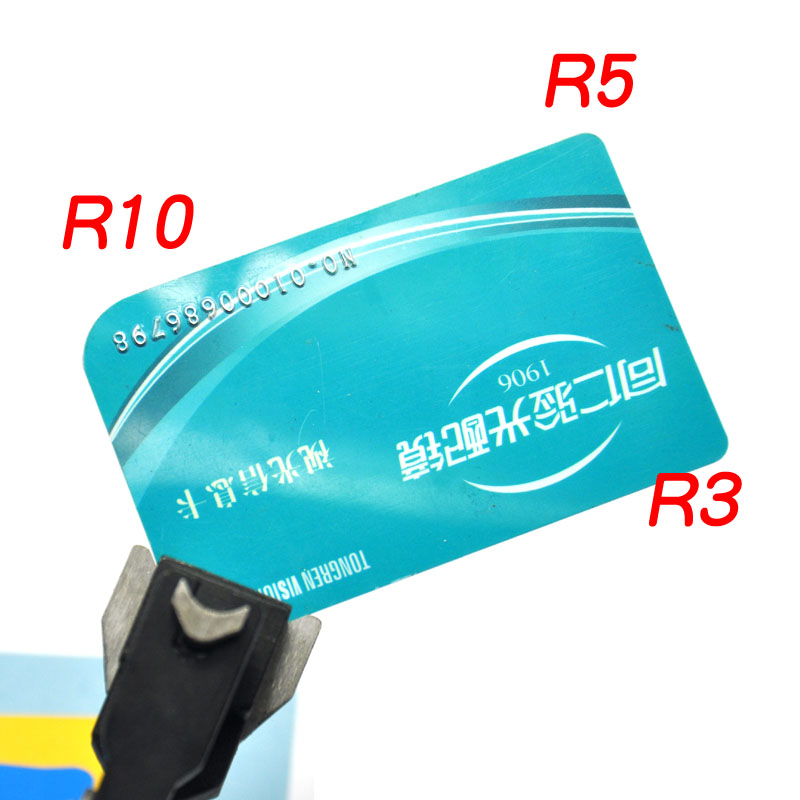 Hand-hled paper pvc card manual plastic round corner cutter