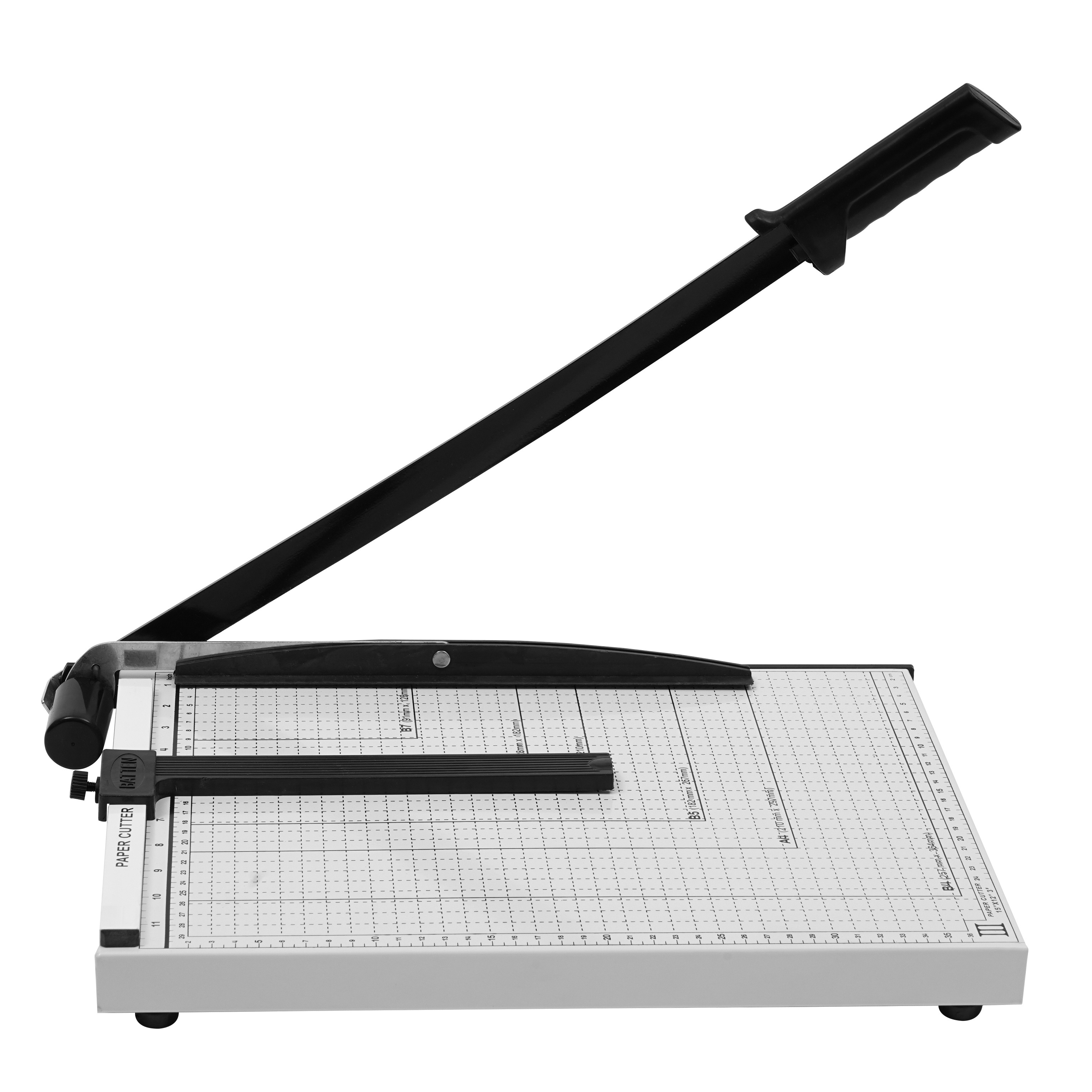 829-B4 15*12inch size metal base manual paper trimmer cutter