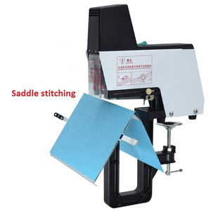 ST-1000    A3 saddle stitching machine electric book binding stapler machine