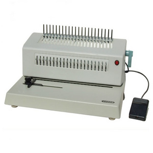 WD-2088B) Small plastic comb binder machine a4 binding machine