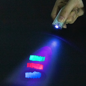 promotional led key chain, uv light for invisible ink marker pens flashlight high quality mini uv black light keychain torch