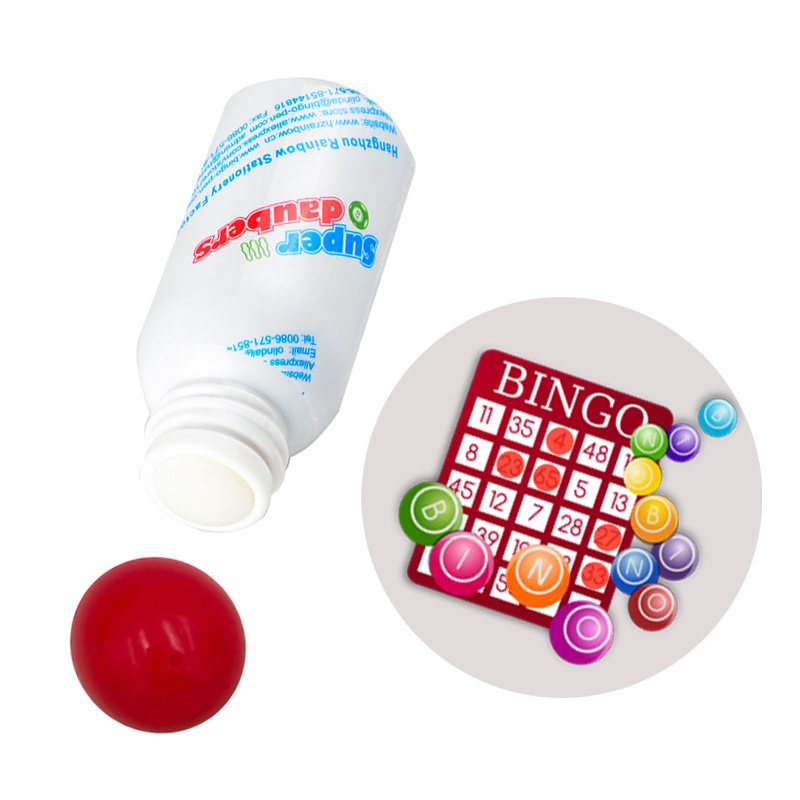 DABBER PEN BINGO INK MARKER, water based dot painting dabber daubers for game and drawing