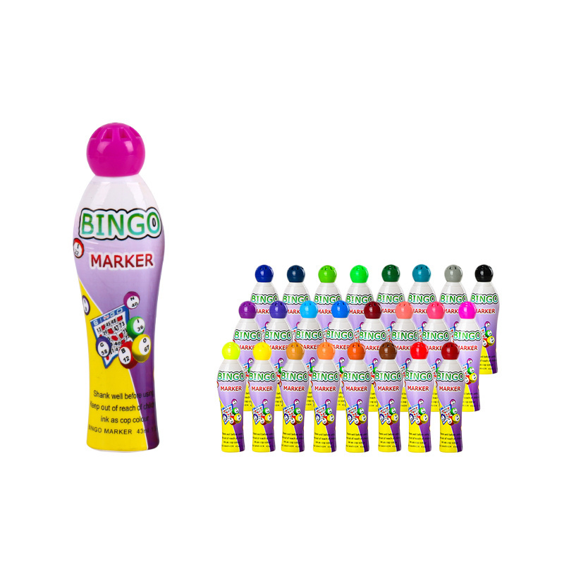 wholesale New shape bingo daubers washable ink refill CH-2810 Bingo Marker