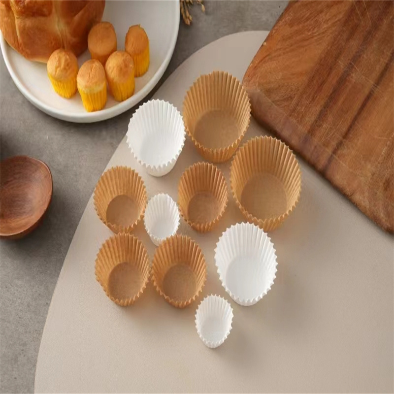 40gsm food grade decorative baking disposable mini cupcake lining paper baking cup