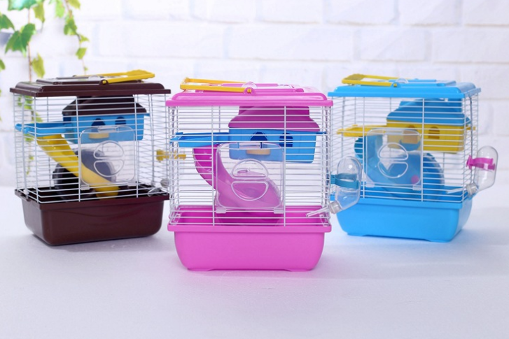 Manufacturer wholesale custom acrylic luxury foldable carrier portable castle hamster cage hamster accessories