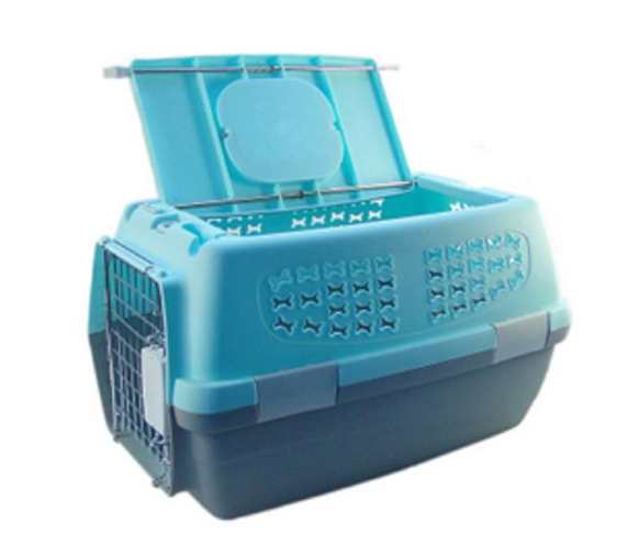 Trade Assurance Pet Product Plastic Dog Flight Cage Transport animal cages portable plastic pet carrier crates foldable puppy