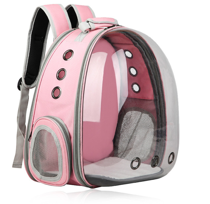 C&C Expandable Bubble Cat Carrier Backpack Space Capsule Small Dog Transparent Pet Hiking Traveling Backpack for Pet Carrier