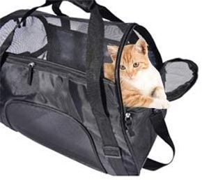 Large Pet Travel Carriers Soft Sided Portable Bags Dogs Cats Airline Approved Dog Carrier