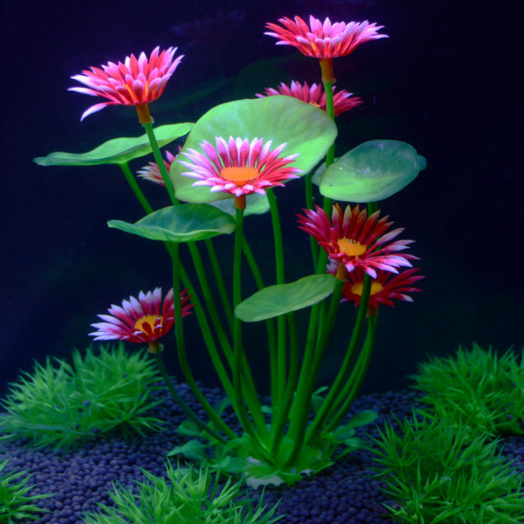 Fish Tank Aquarium Accessories Decoration Aquatic Plants Coral Resin