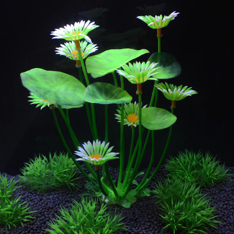 Fish Tank Aquarium Accessories Decoration Aquatic Plants Coral Resin