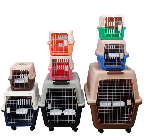 Size XXS Pet Product Plastic Dog Flight Cage For Transport pet cages carriers  houses