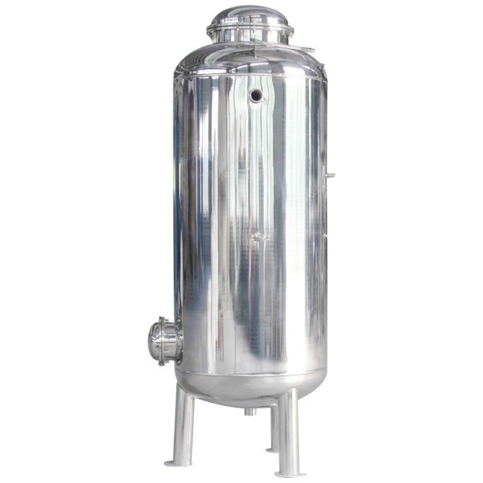 Stainless Steel Activated Carbon Filter Tank Quartz Sand Filter Tank Stainless Steel Pre Water