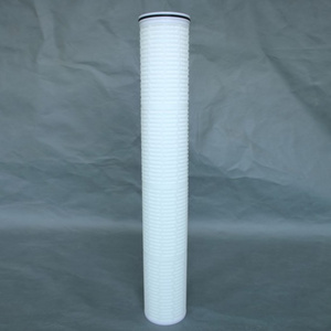 Industrial Water Treatment PP Membrane Pleated High Flow Filter Cartridge 40inch